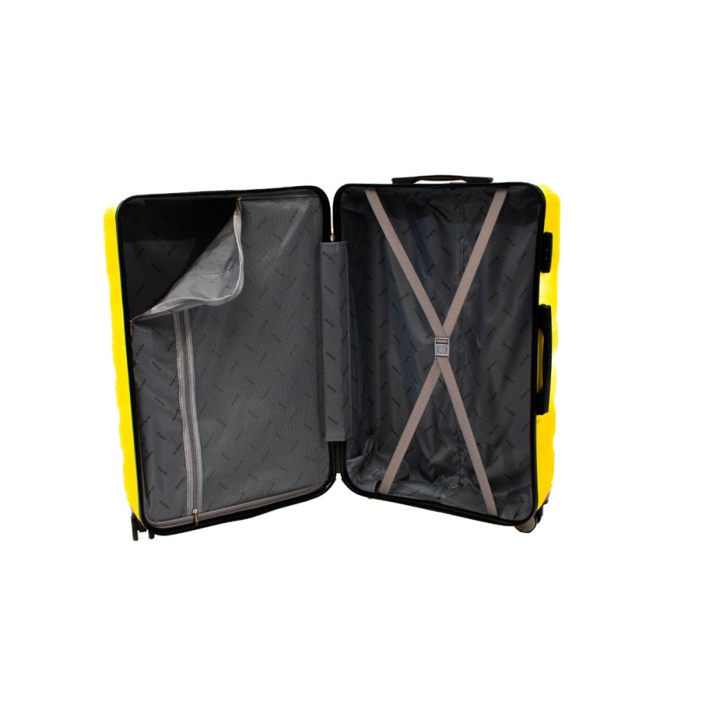 Troler Lamonza Malibu, 75 x 48 x 29 cm, Galben