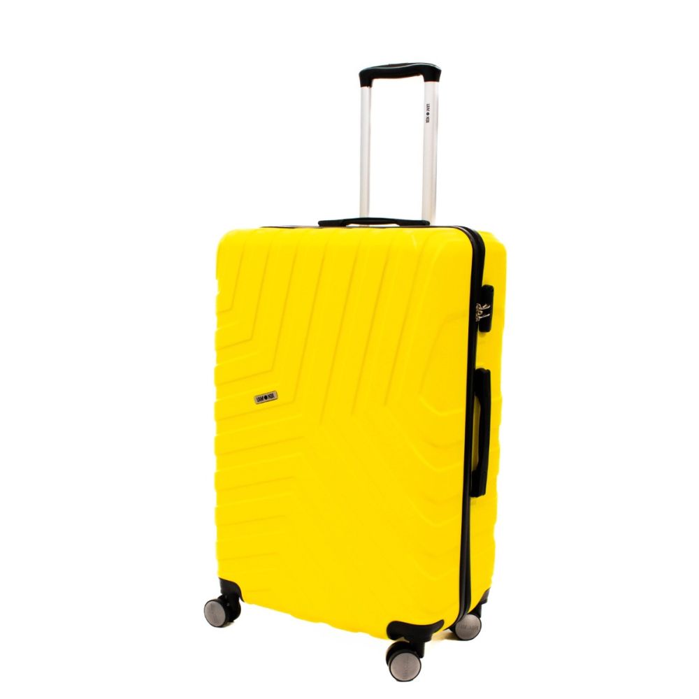 Troler Lamonza Malibu, 75 x 48 x 29 cm, Galben