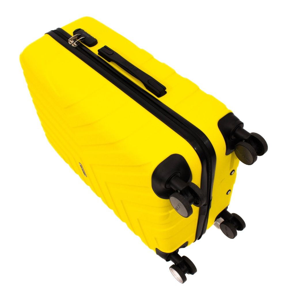 Troler Lamonza Malibu, 65 x 42 x 26 cm, Galben