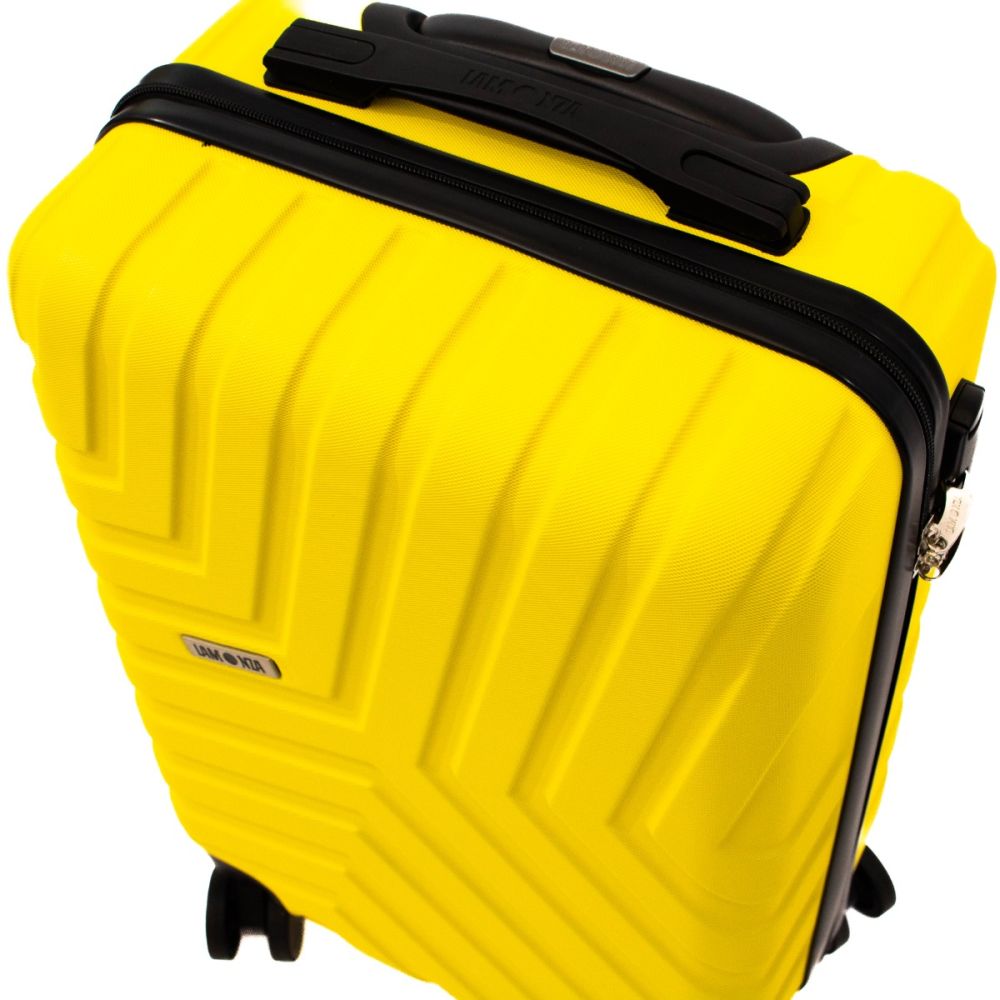 Troler Lamonza Malibu, 55 x 36 x 23 cm, Galben