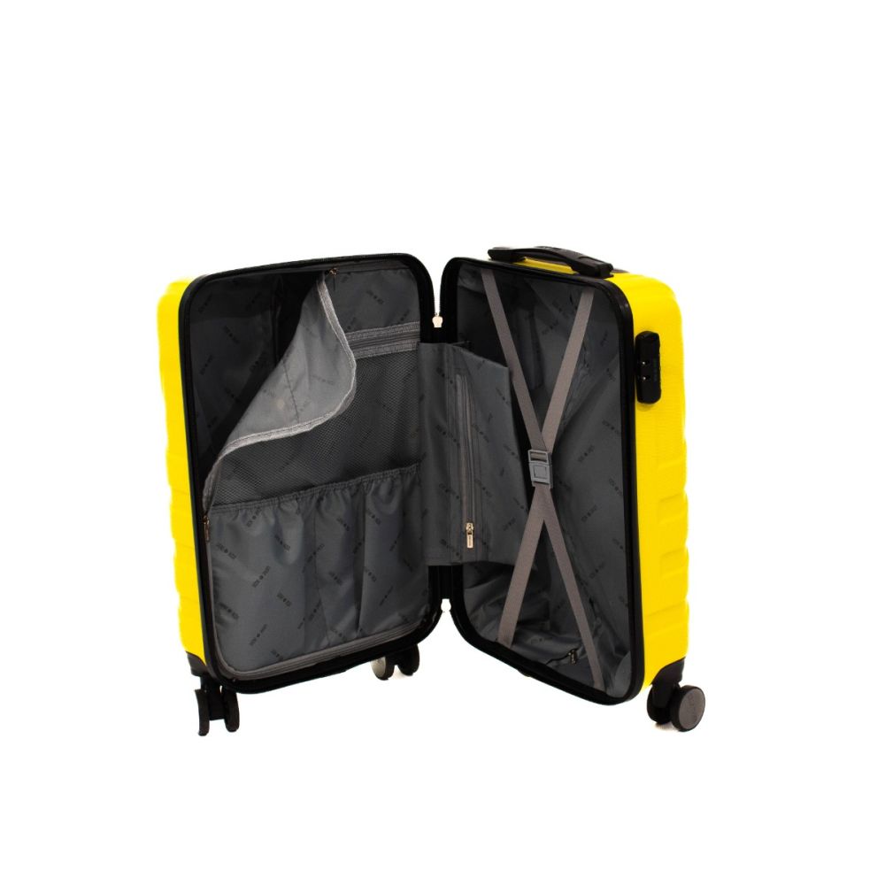 Troler Lamonza Malibu, 55 x 36 x 23 cm, Galben