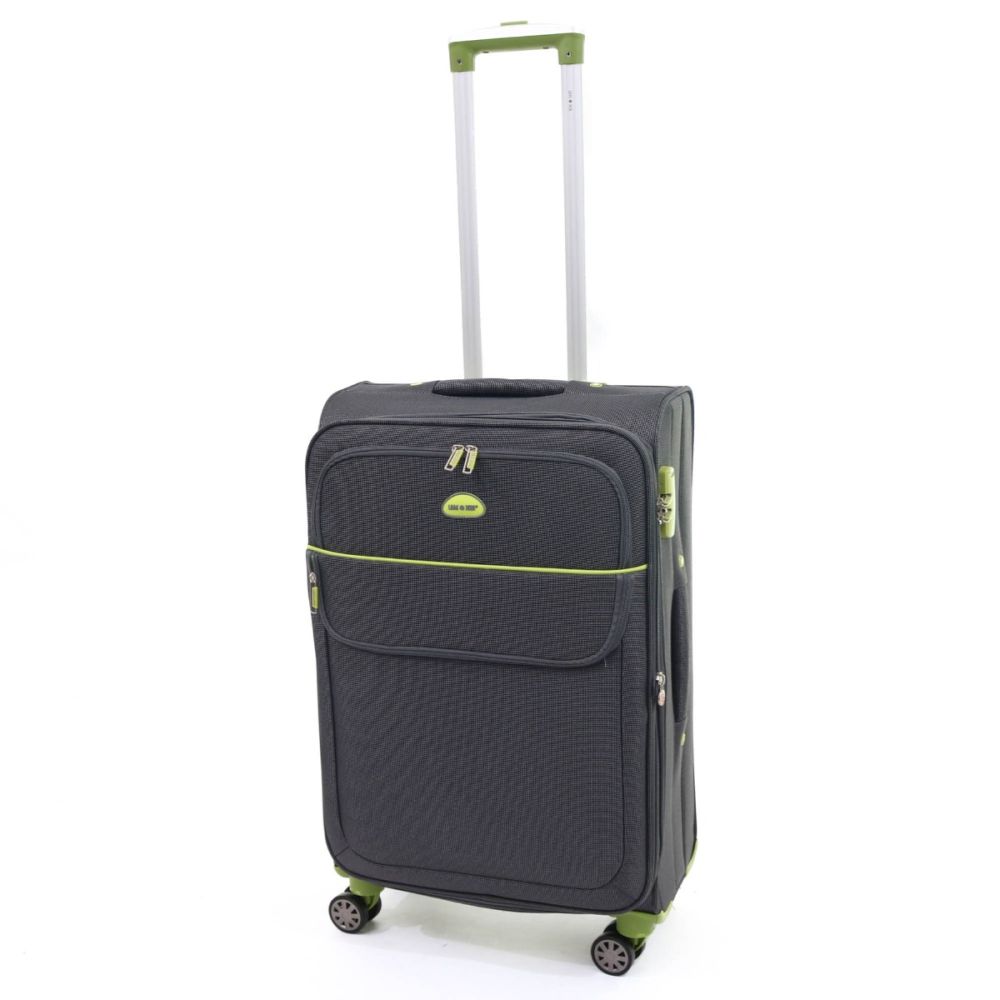 Troler Lamonza Superlight, 68 x 41 x 26 cm, Gri inchis