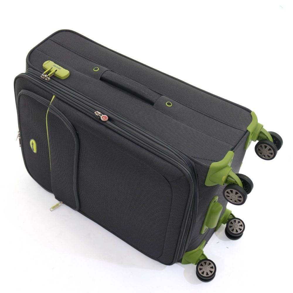Troler Lamonza Superlight, 68 x 41 x 26 cm, Gri inchis