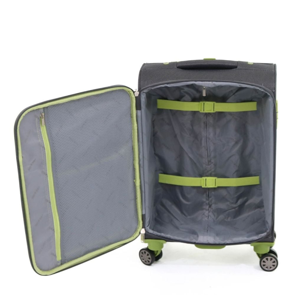 Troler Lamonza Superlight, 55 x 37 x 22 cm, Gri inchis
