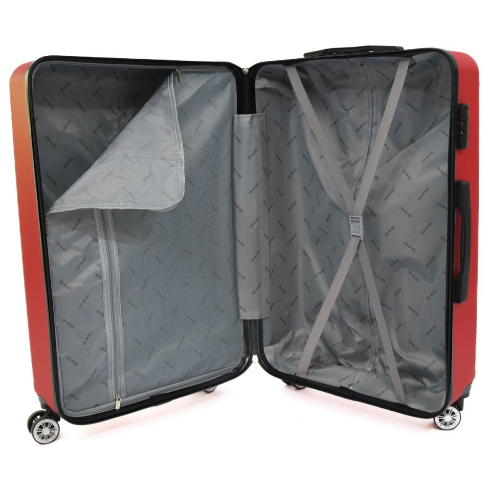 Troler Lamonza Melody, 73 x 48 x 29 cm, Rosu