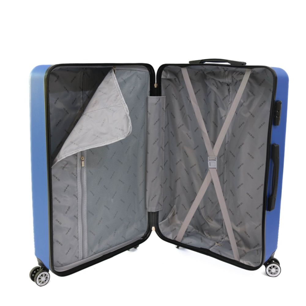 Troler Lamonza Melody, 73 x 48 x 29 cm, Albastru