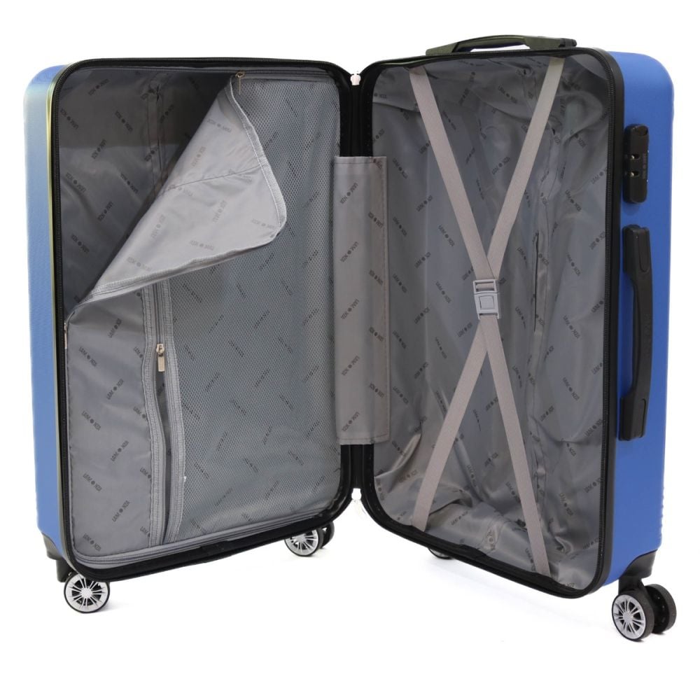 Troler Lamonza Melody, 64 x 42 x 26 cm, Albastru