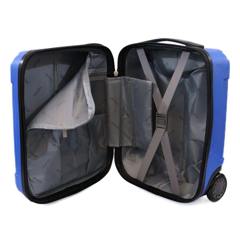 Troler Lamonza Capri, 40 x 30 x 20 cm, Albastru
