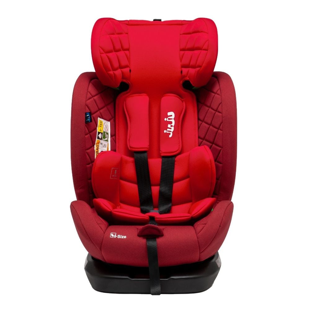 Scaun auto cu isofix, Juju, Total 360 I-Size, Rosu