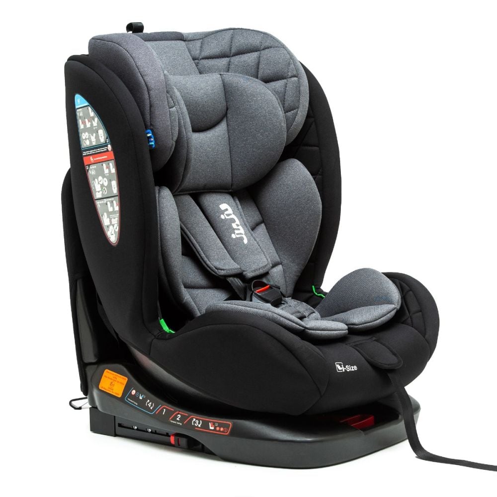 【juju and...】 Scaun auto cu isofix, Juju, Total 360 I-Size, Negru | Noriel