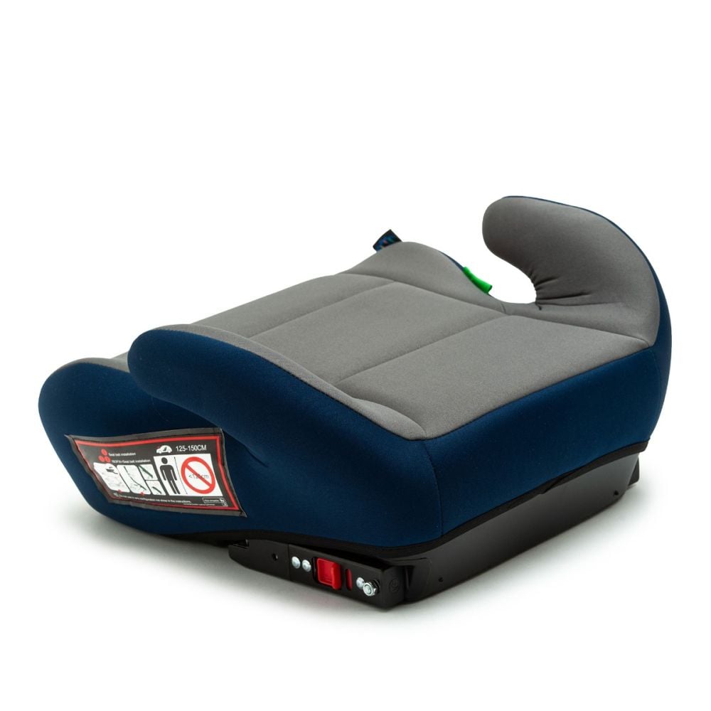 Inaltator auto, Juju Jazzy Booster I-Size Isofix, Gri-Bleumarin