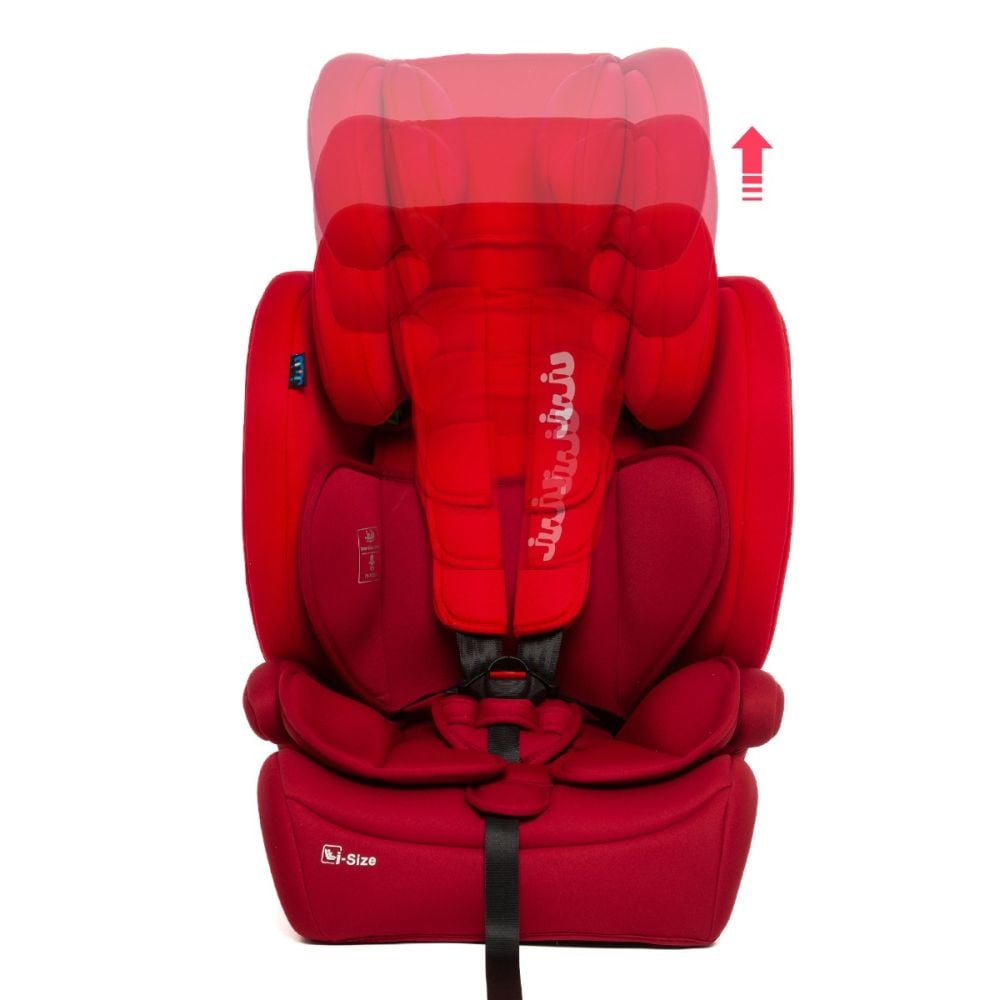 Scaun auto, Juju Safe Rider, I-Size, Rosu-Bordo