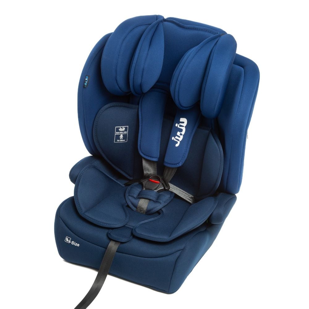Scaun auto, Juju Safe Rider, I-Size, Albastru-Bleumarin