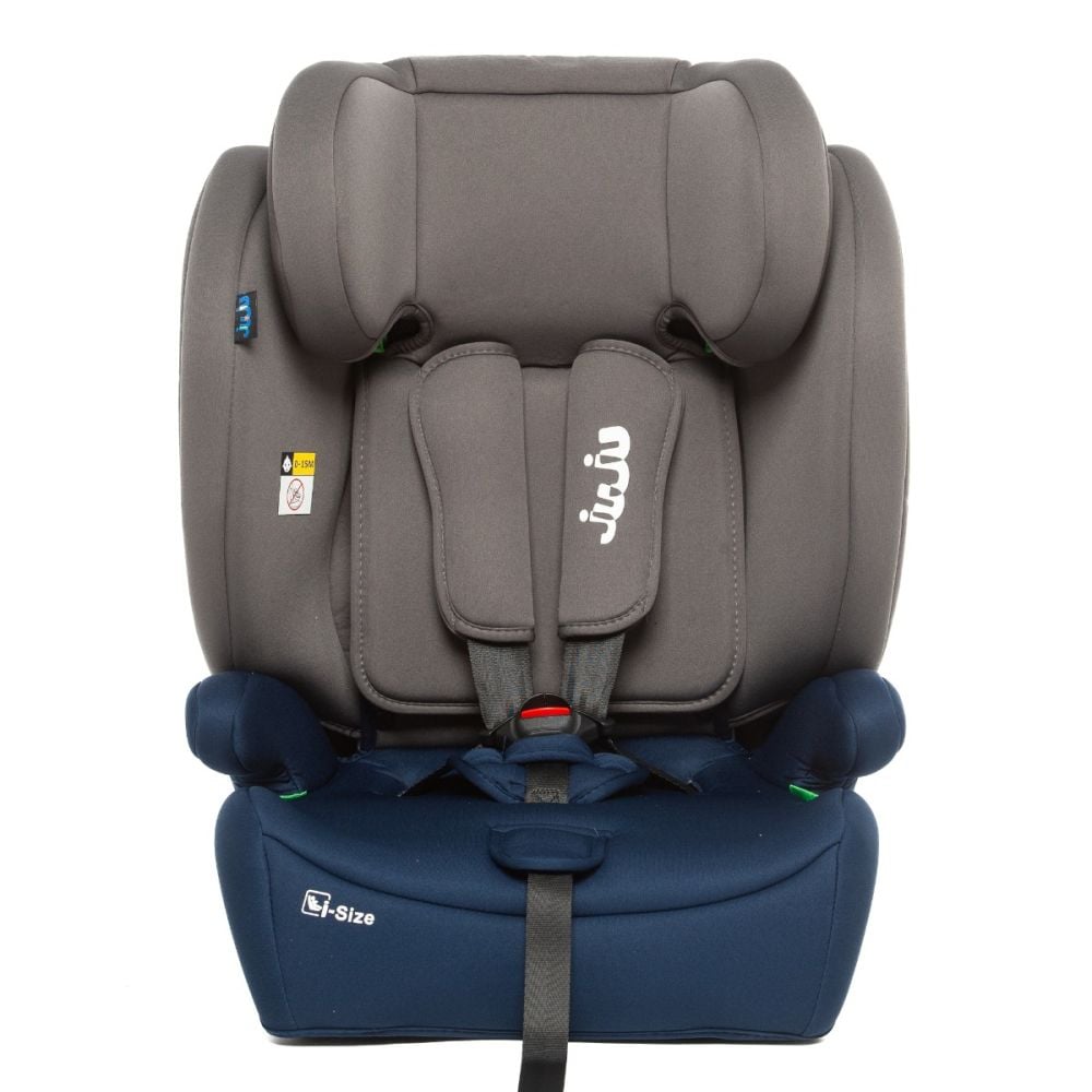 Scaun auto, Juju Safe Rider, I-Size, Gri-Bleumarin