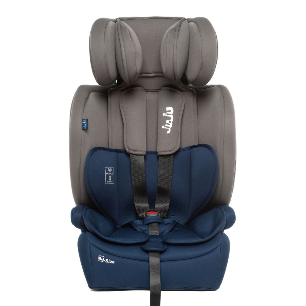 Scaun auto, Juju Safe Rider, I-Size, Gri-Bleumarin
