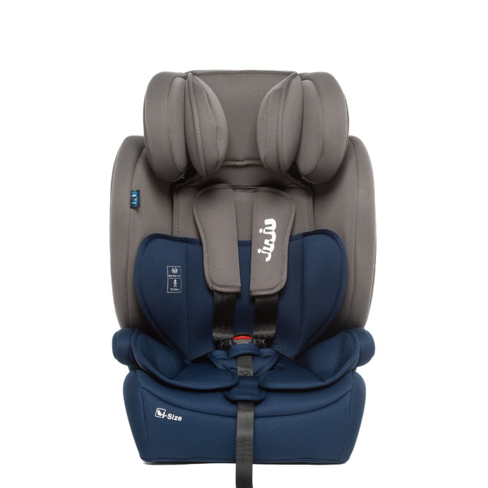 Scaun auto, Juju Safe Rider, I-Size, Gri-Bleumarin
