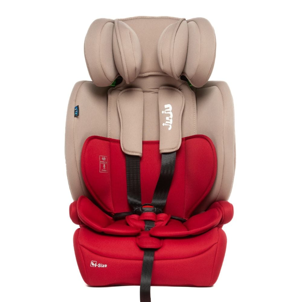 Scaun auto, Juju Safe Rider, I-Size, Bej-Bordo
