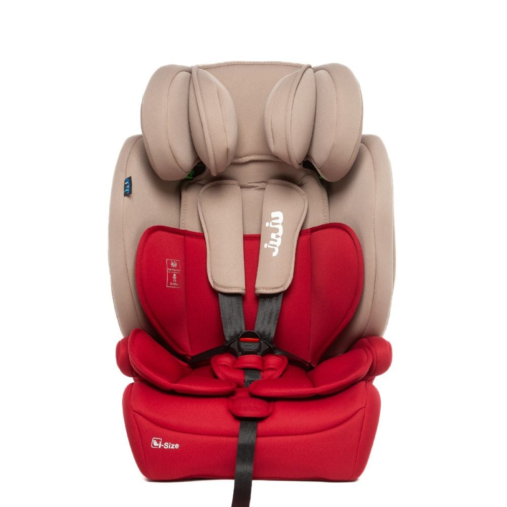 Scaun auto, Juju Safe Rider, I-Size, Bej-Bordo