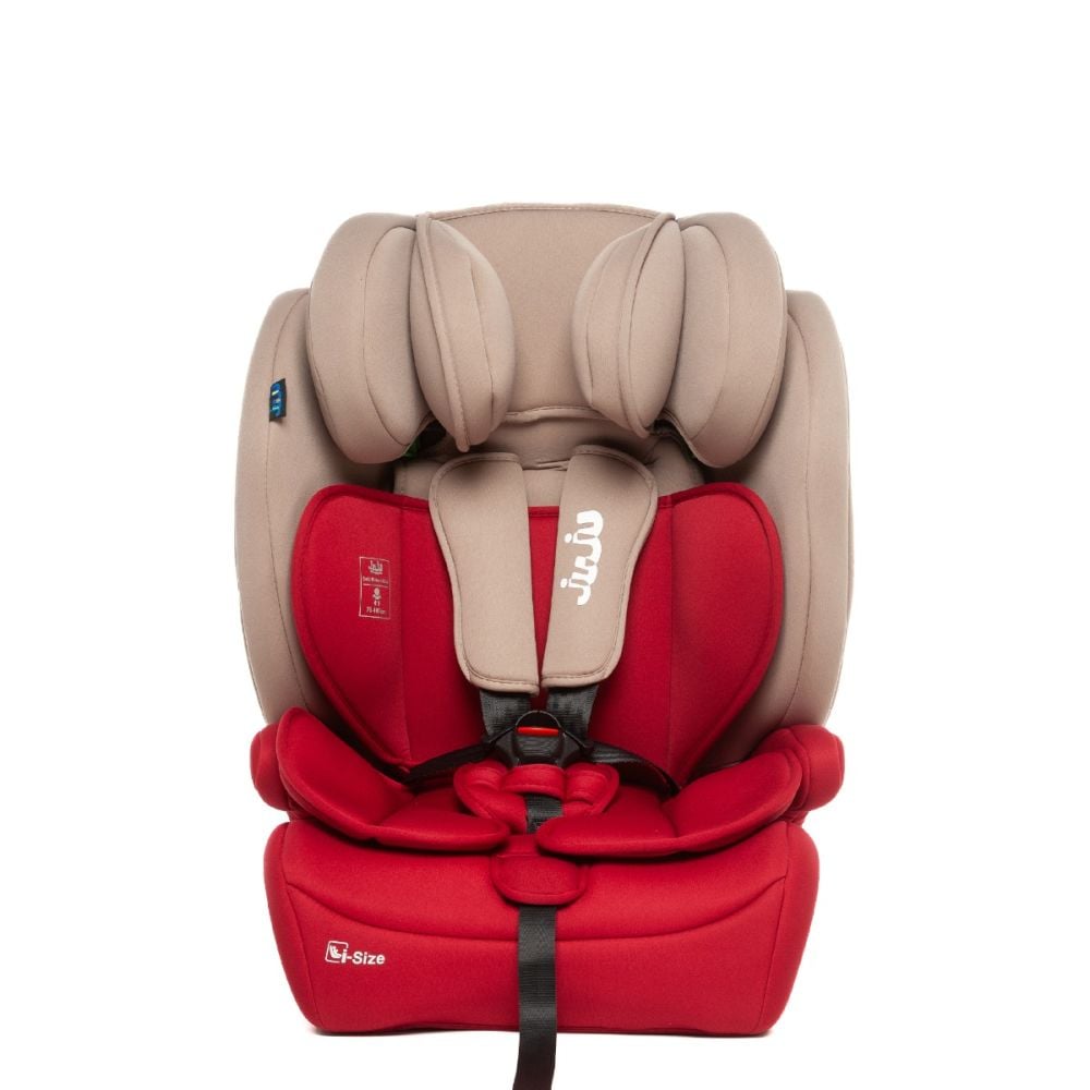 Scaun auto, Juju Safe Rider, I-Size, Bej-Bordo