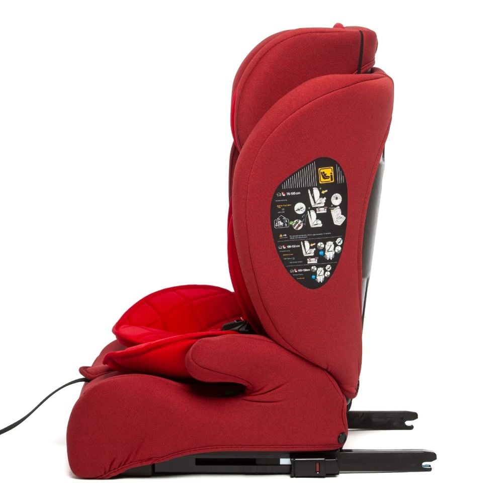 Scaun auto, Juju Pro Rider, I-Size, Rosu