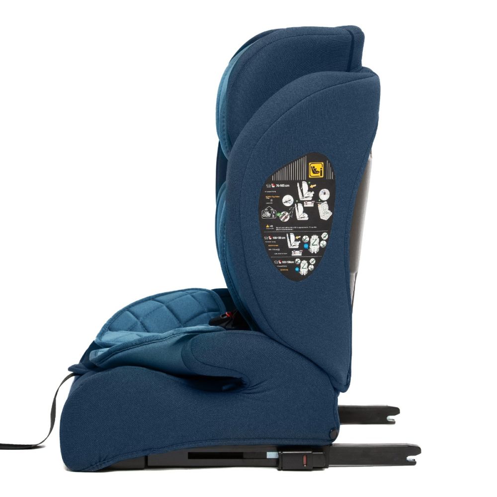 Scaun auto, Juju Pro Rider, I-Size, Albastru