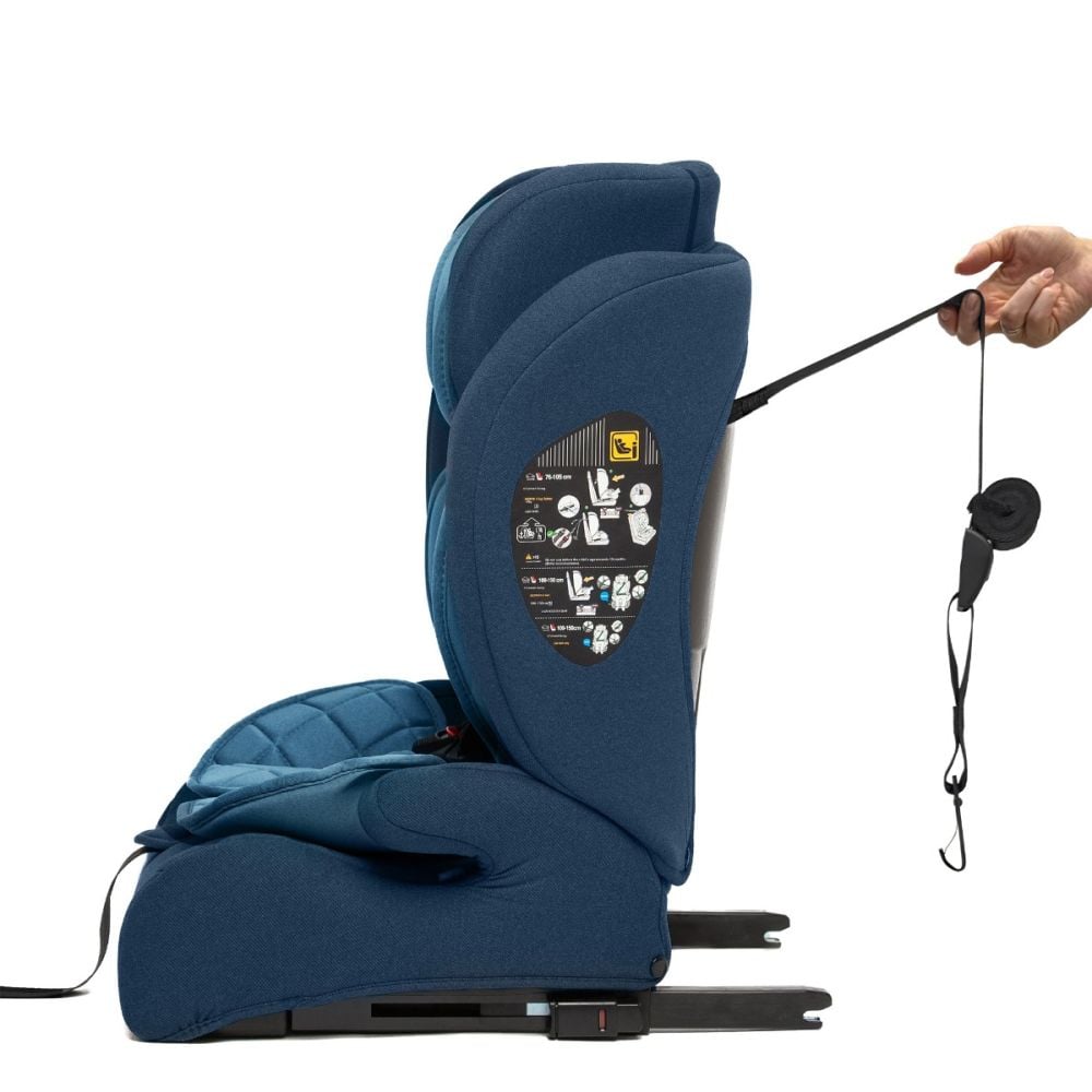 Scaun auto, Juju Pro Rider, I-Size, Albastru