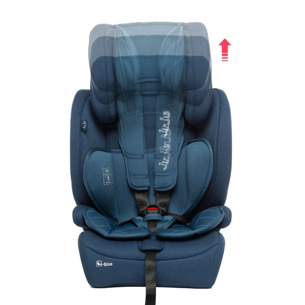 Scaun auto, Juju Pro Rider, I-Size, Albastru