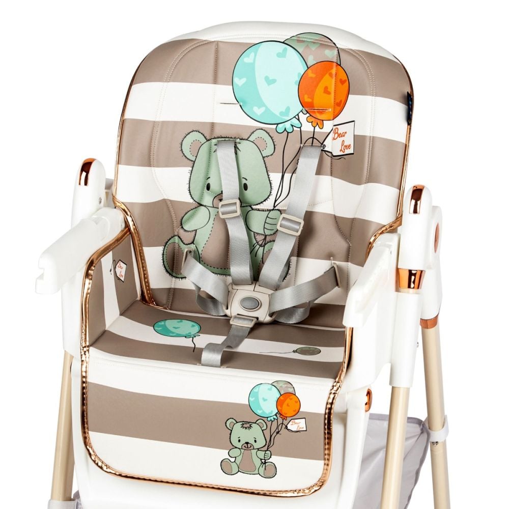 Scaun de masa, Juju, Eat and fun, Brown Bear