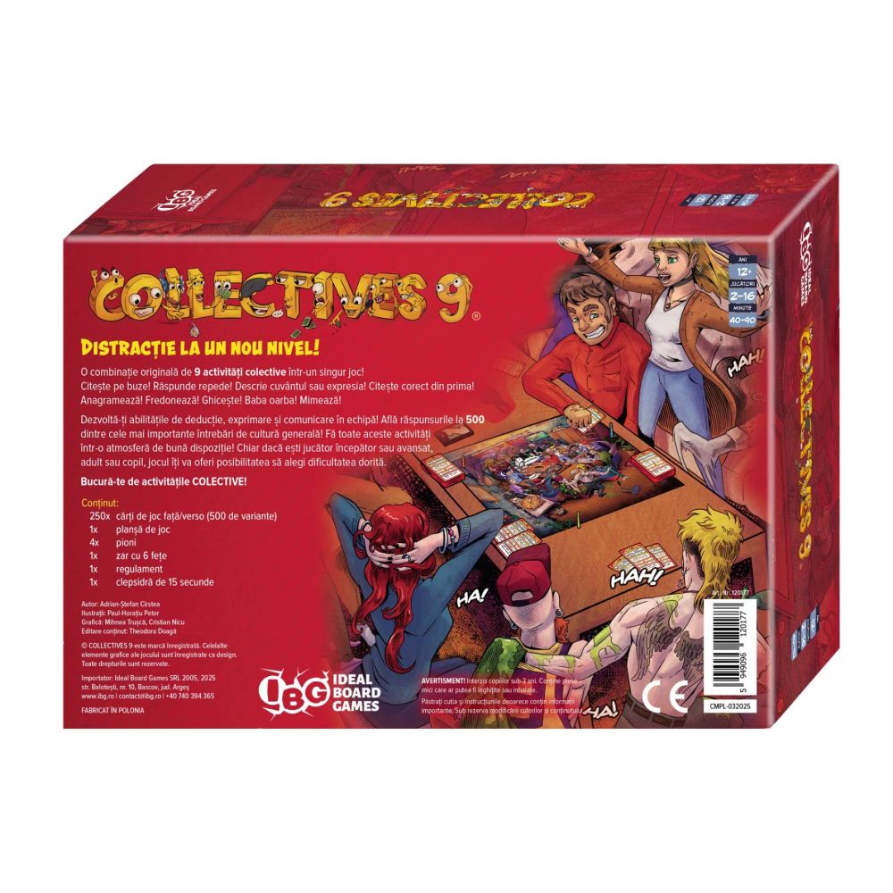 Joc de societate, Collectives 9