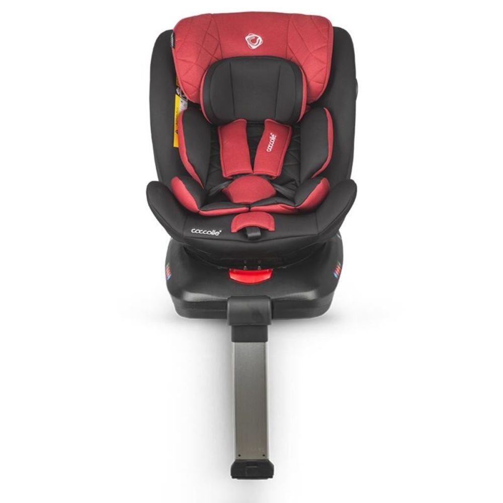 Scaun auto rotativ, Coccolle Vigo, 40-150 cm, Poppy Red