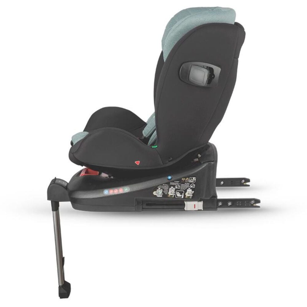 Scaun auto rotativ, Coccolle Vigo, 40-150 cm, Emerald Green