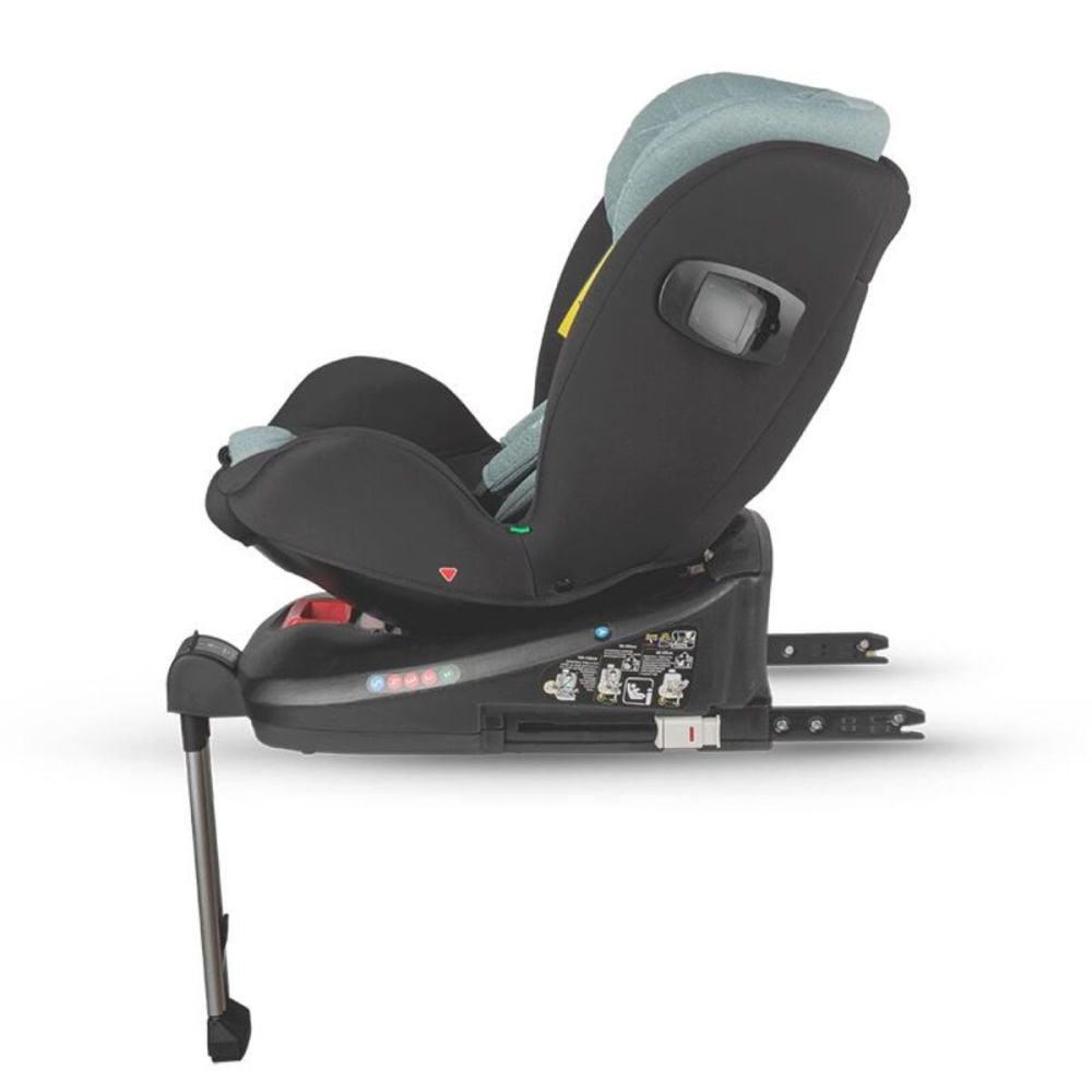 Scaun auto rotativ, Coccolle Vigo, 40-150 cm, Emerald Green
