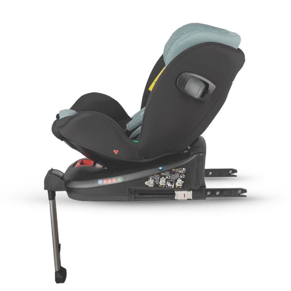 Scaun auto rotativ, Coccolle Vigo, 40-150 cm, Emerald Green