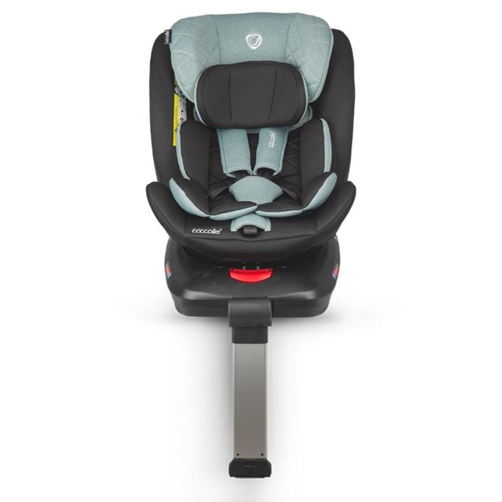 Scaun auto rotativ, Coccolle Vigo, 40-150 cm, Emerald Green