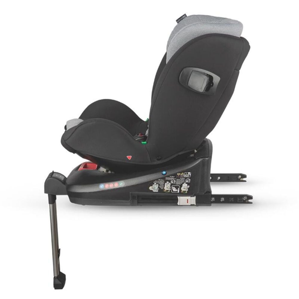 Scaun auto rotativ, Coccolle Vigo, 40-150 cm, Diamond Black