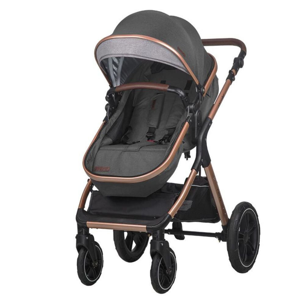 Sistem transformabil 3 in 1, Coccolle Melora, Diamond Black