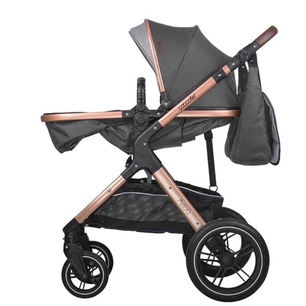 Sistem transformabil 3 in 1, Coccolle Melora, Diamond Black