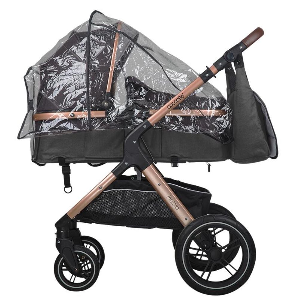 Sistem transformabil 3 in 1, Coccolle Melora, Diamond Black
