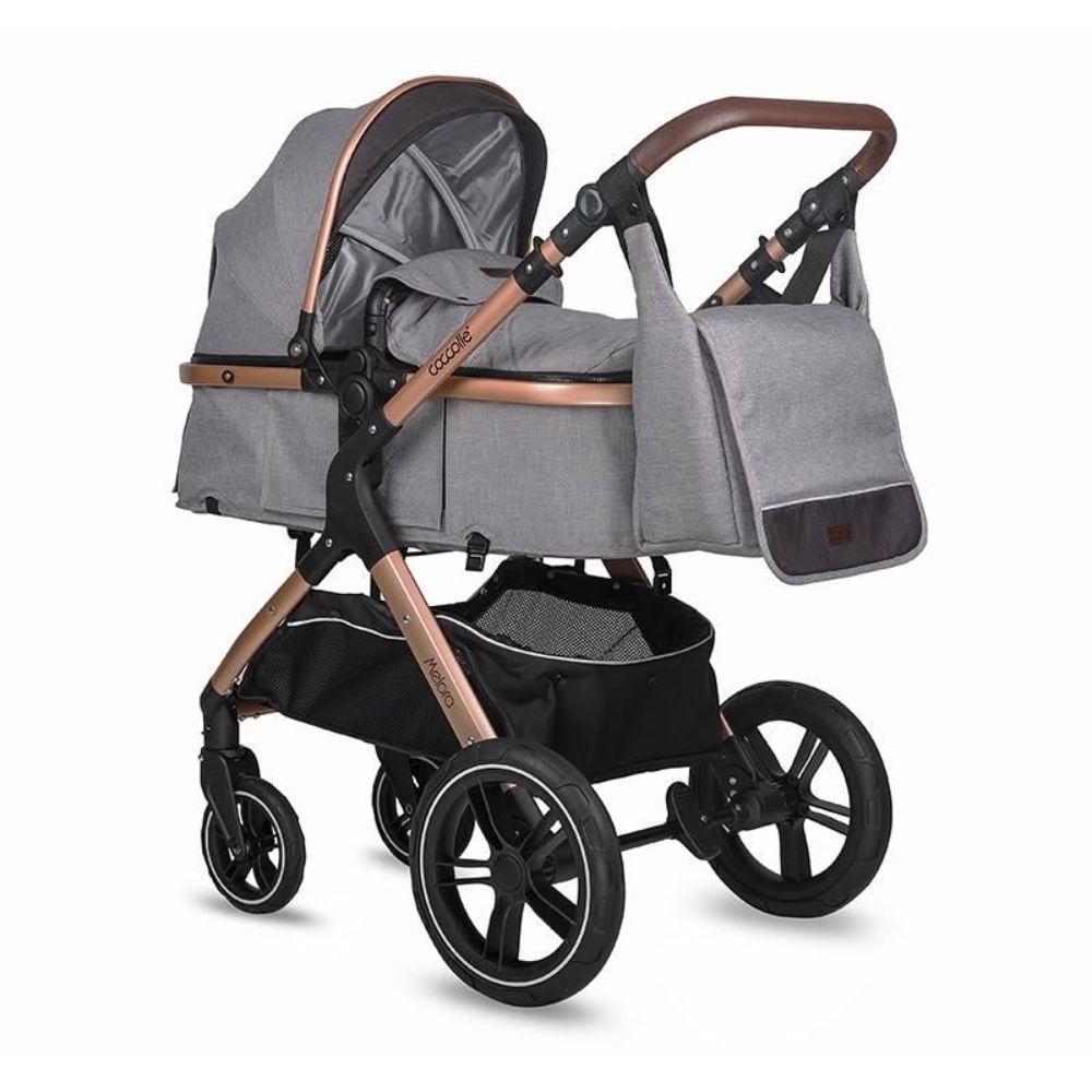 Sistem transformabil 3 in 1, Coccolle Melora, Moonlit Grey