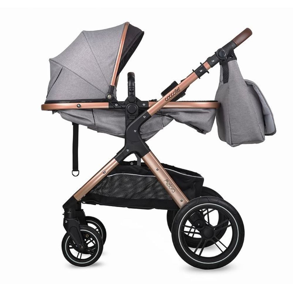 Sistem transformabil 3 in 1, Coccolle Melora, Moonlit Grey