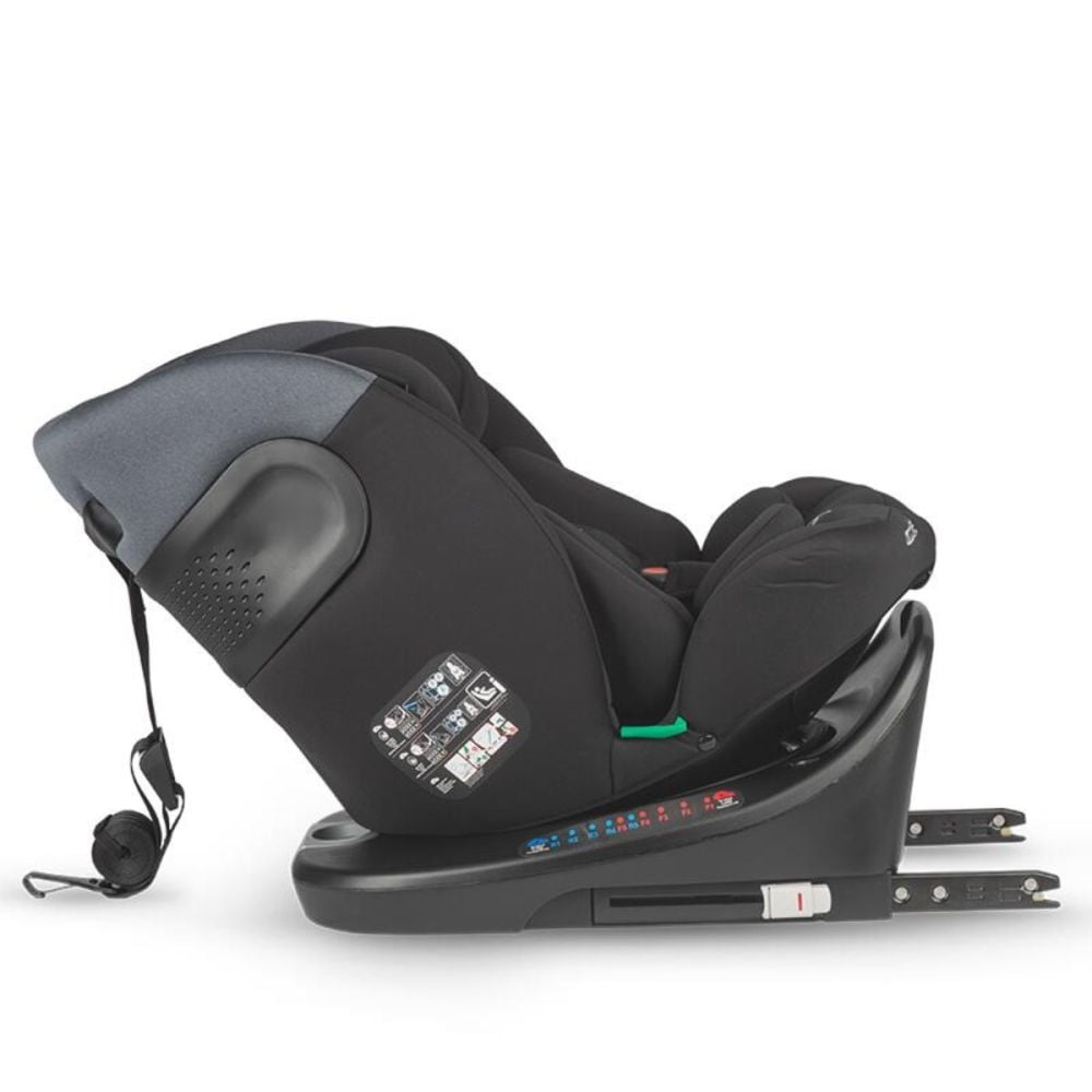 Scaun auto rotativ, Coccolle Atira, iSize 40-150 cm, Diamond Black