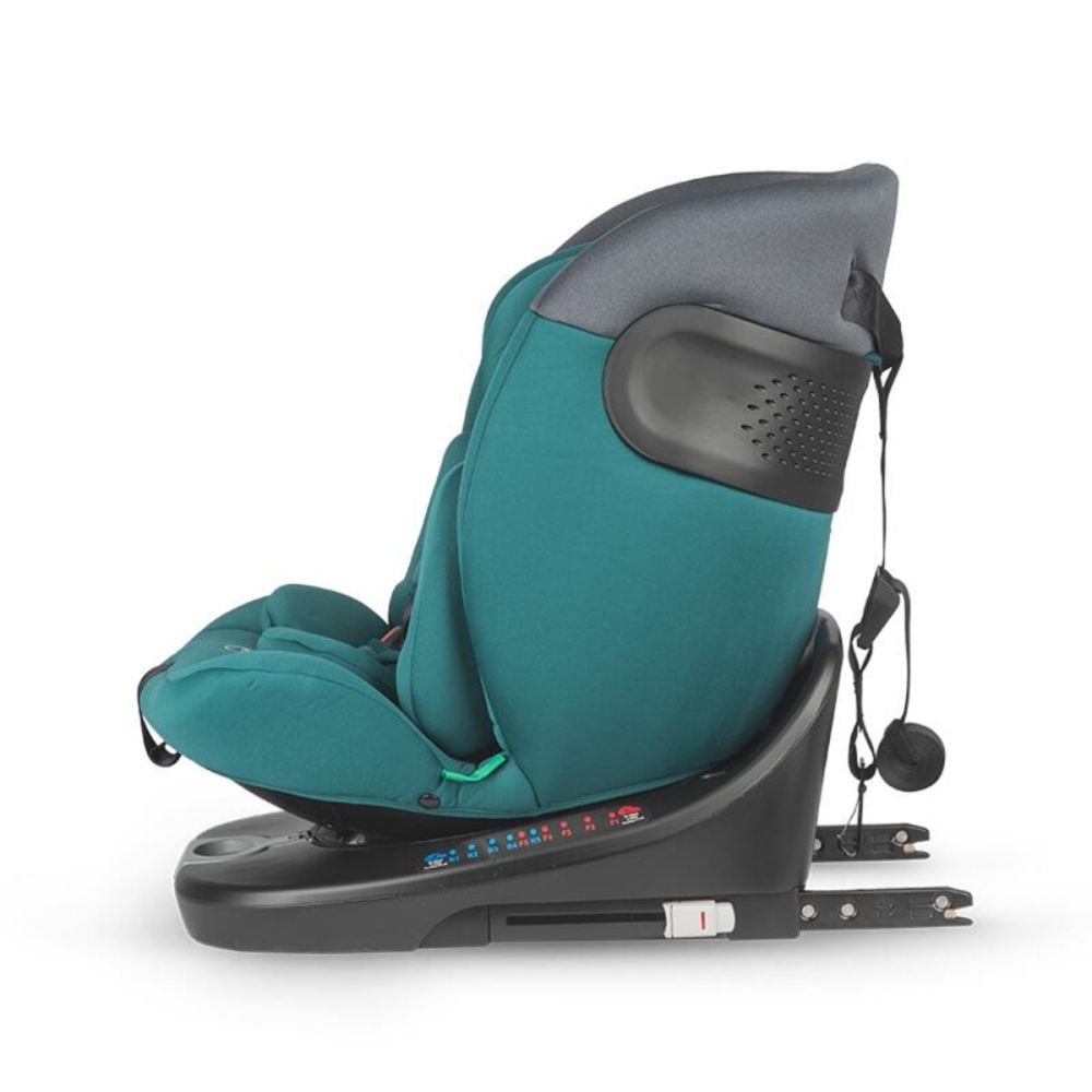 Scaun auto rotativ, Coccolle Atira, iSize 40-150 cm, Hydra Blue