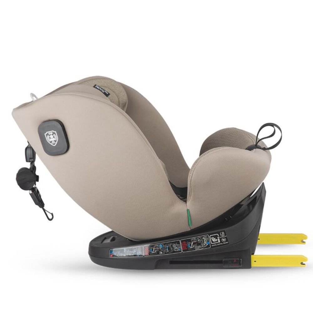 Scaun auto rotativ, Coccolle Nova, iSize 40-150 cm, Sand Beige