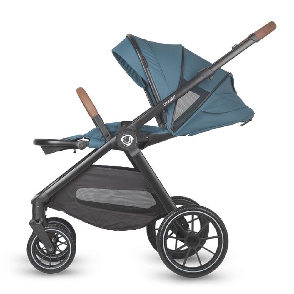Carucior modular 2 in 1, Coccolle Aspen, Ocean Blue