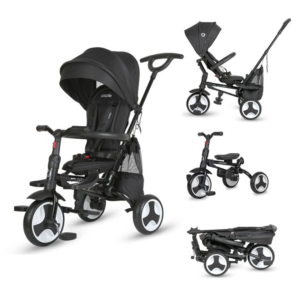 Tricicleta ultrapliabila, Coccolle Spectra Plus, Jet Black