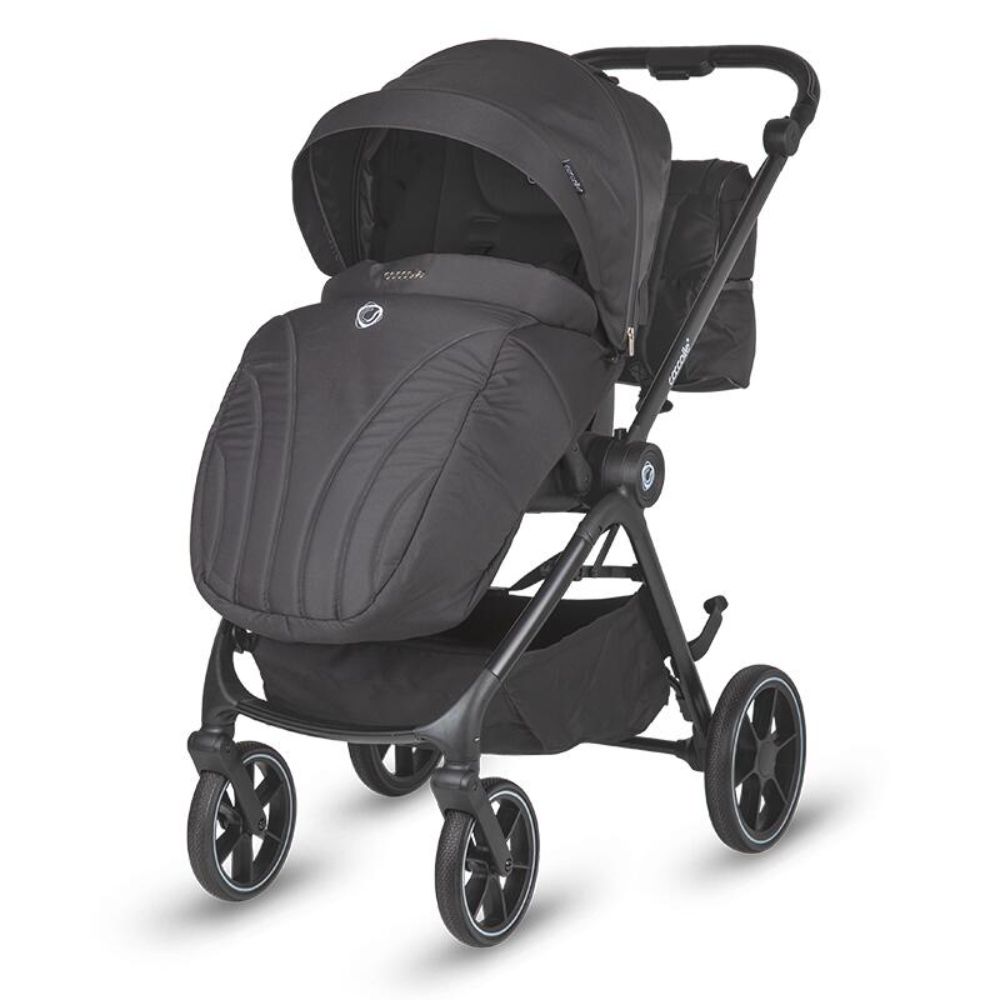 Carucior modular 2 in 1, Coccolle Serry, Jet Black