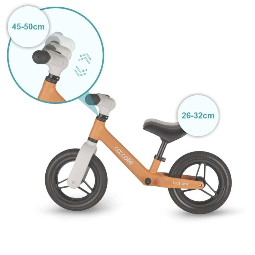 Bicicleta fara pedale, Coccolle First Way, Cookie Beige