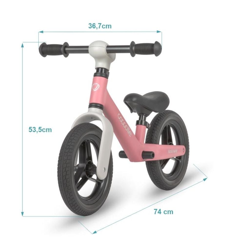 Bicicleta fara pedale, Coccolle First Way, Blush Pink