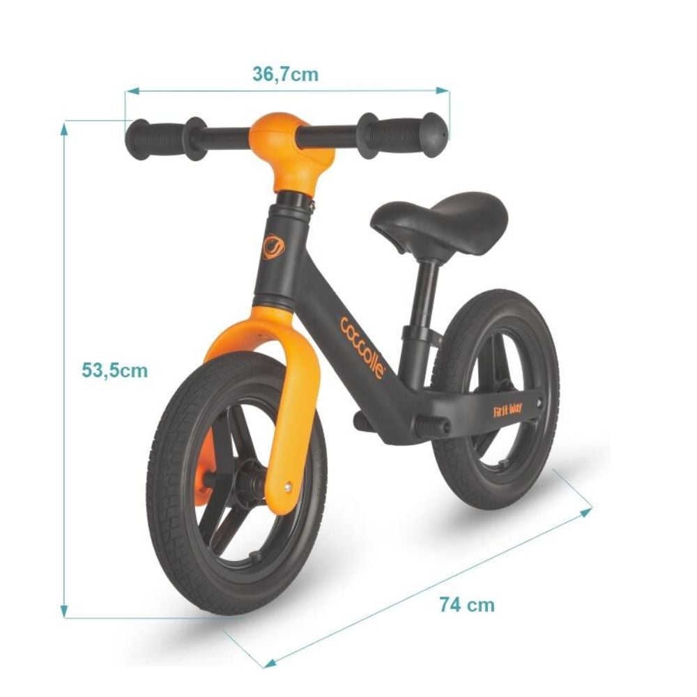 Bicicleta fara pedale, Coccolle First Way, Orange Shadow | Noriel