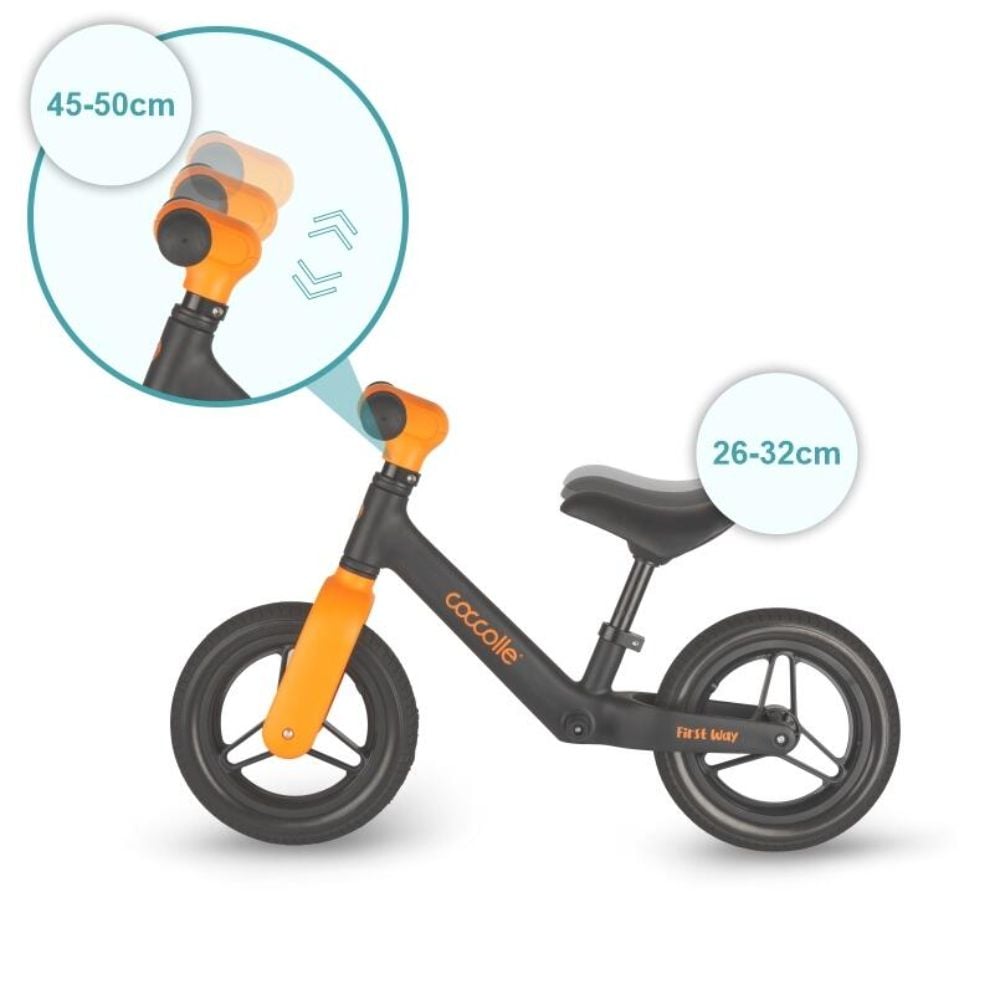 Bicicleta fara pedale, Coccolle First Way, Orange Shadow